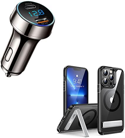 Kombinacija USB C Car Charger & iPhone 14 Pro Magnetni slučaj