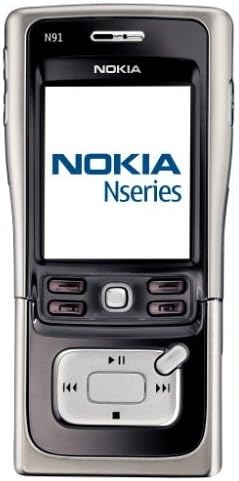 Nokia N91-1 4GB RM-43 tvornički otključana 3G - Međunarodna verzija bez garancije