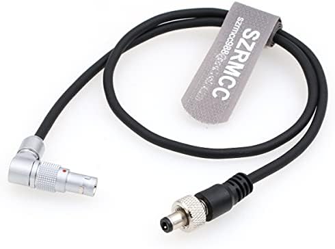 SZRMCC rotirajuća desnog ugla za zaključavanje kabela za napajanje DC za Z CAM E2-S6 E2-F6 E2-F8