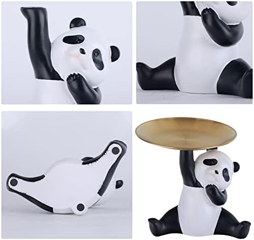 Xingyan Resin Panda Skladištenje - Nadahnite svoj kućni dekor s ovom simpatičnom i funkcionalnom rješenjem