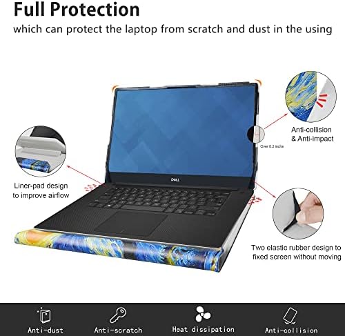ALAPMK zaštitna futrola za 15,6 HP Notebook 15-GW0035DX 15Z-GW000 / HP Probook 450 G8 / HP EliteBook 850 G8 / HP EliteBook 855 G8 / HP ZBOOK Firefly 15 G8 laptop, zvjezdano noćenje