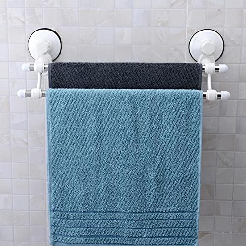 Wxxgy ručnik za ručnik Početna kupaonica od nehrđajućeg čelika vakuum usisni čaše ručnik s dvije ručnike Držač kupaonica Pribor