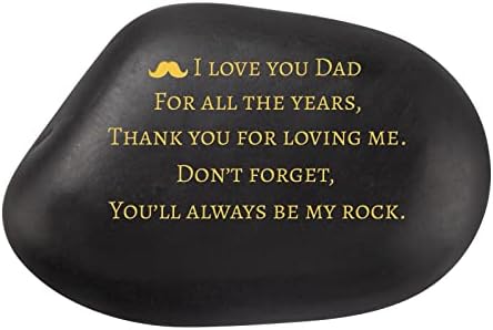 KAAYEE Tata poklone od kćeri sina-gravirano kamenje jedinstveni poklon za tatu poklone za tatu rođendan Fathers Day