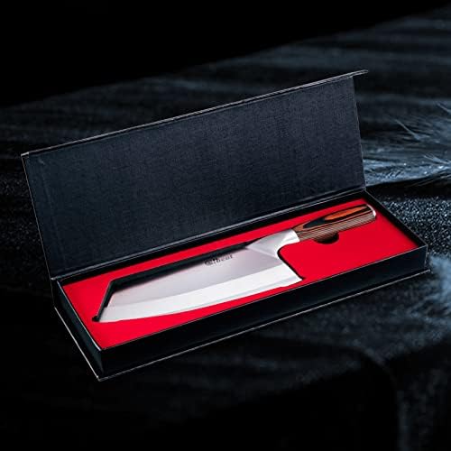 Cibeat nož za sečenje mesa, 8 inčni mesarski nož, kuharski nož od nerđajućeg čelika sa visokim sadržajem