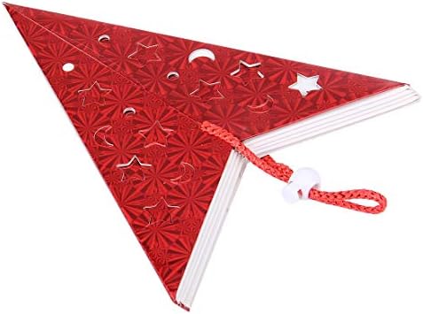 Full solar Terms 5 kom 30cm dijagonala Božić ukras 3D holografski papir Pentagram, Random isporuke