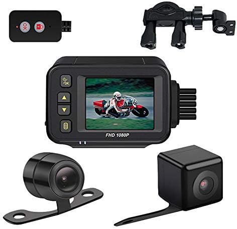 Yiisu # v5y2r4 Motorfiets DVR Dash Cam 720p VOOR ACHTER DUAL LENS GPS video snimač Dashcam