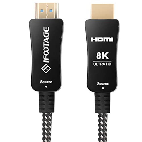 IfootAge 8K HDMI kabl, ultra 48Gbps brzina 33 ft HDMI kabel, pletenica (8K60Hz 4K120Hz), ultra