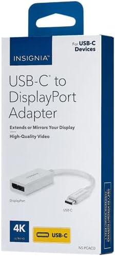 Insignia USB-C do 4K DisplayPort adapter
