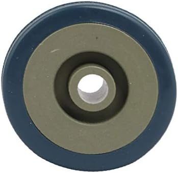 X-dree 2-inčni promjer 17 mm debljine PVC gumene kolica za zamjenu nameštaja nameštaja nameštaja (2 pulgadas de diámetro 17 mm Grueso PVC Goma Rueda Reemplazo Muebles kolica