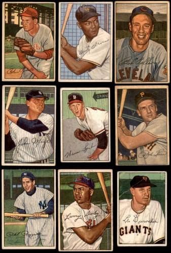 1952. bowman bejzbol kompletan set 2,5 - GD + - bejzbol kompletni setovi