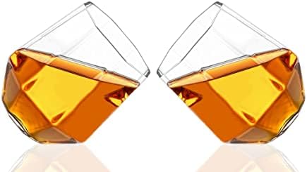 Diamond glassware Diamond Whisky naočare-ručno rađeni držač za piće za alkohol, viski i burbon - elegantan,