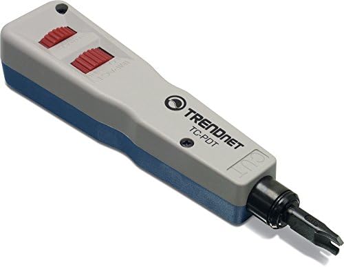 TrendNet probotni alat s nožom od 110 i krone, bijelim i prehranim alatom, 8p / RJ-45 i 6p / RJ-12,