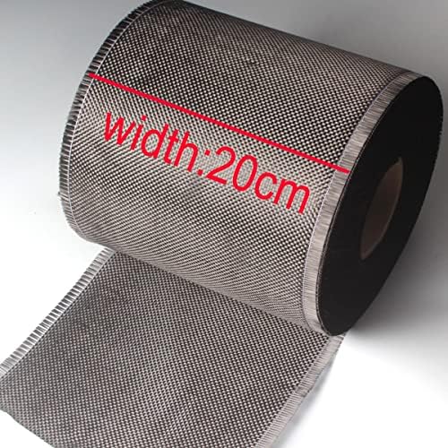 1kom 3k 200g / m2 karbonska pređa tkana Međuslojna tkanina za ojačanje 0,2 m širine