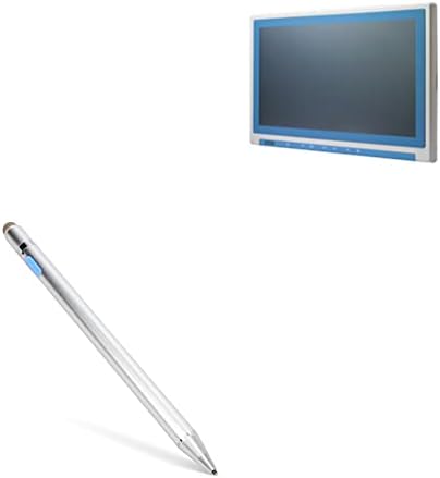 Boxwave Stylus olovkom Kompatibilan je s Advantech Poc-WP213 - AccuPoint Active Stylus, Elektronski stylus s ultra finim vrhom za Advantech Poc-WP213 - Metalno srebro