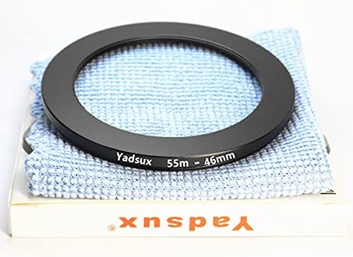 5 mm do 49 mm Korak dolje Adapter za leće za filtere za sočiva za kamere, metalni filtri Korak dolje Prsten adapter, priključak 58 mm objektiv do 49 mm Filterski objektiv oprema, krpa za čišćenje sa objektivom