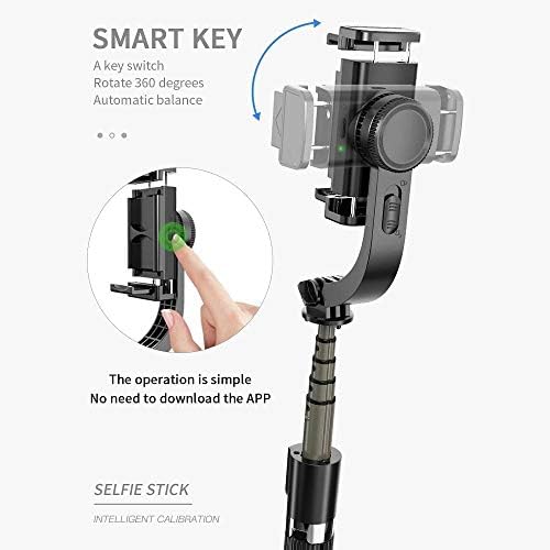Boxwave stalak i nosač kompatibilni sa Fairphone 3+ - Gimbal SelfiePod, Selfie Stick proširivi Video Gimbal stabilizator za Fairphone 3+ - Jet Black