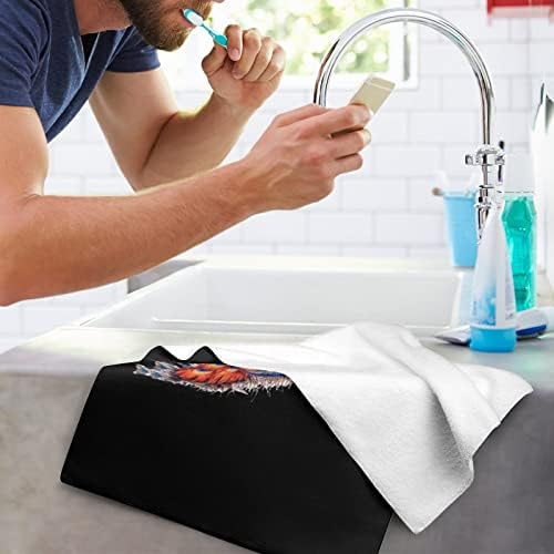 Peacock ručni ručnici za pranje tijela za pranje tijela mekane krpe sa slatkim tiskanim za kupatilo