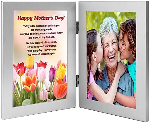 Poklon za mamu ili baku za Majčin dan, dizajn tulipana sa slatkom pjesmom, dodajte fotografiju