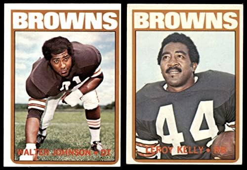 1972. TOPPS Cleveland Browns Team set Cleveland Browns-FB VG / Ex Browns-FB
