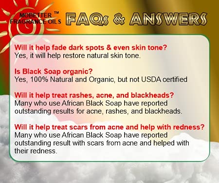 MOBETTER mirisna ulja organski afrički crni sapun sa limunskom travom za uklanjanje tamne tačke i tretman