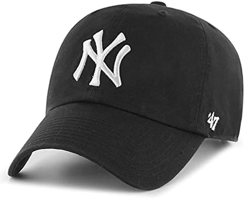 '47 MLB New York Yankees brend očisti podesivu kapu, jednu veličinu, Crnu