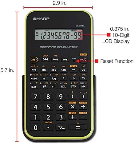 SHARP EL-501XBGR naučni kalkulator