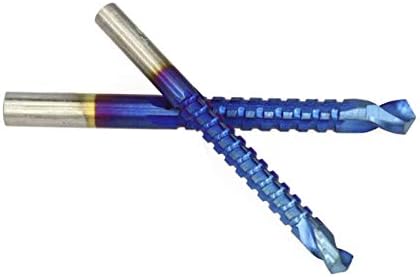 HEFUTE 6kom plava Nano presvučena HSS burgija za uvijanje 3-8mm nazubljeni rezni Stolarski Set testera