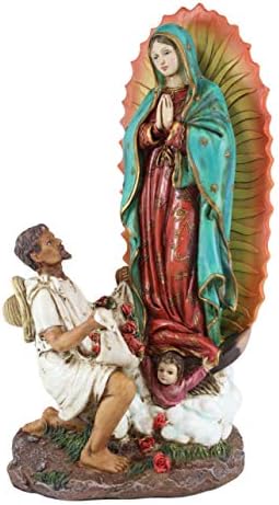 EBROS poklon Vizija San Saint Juan Diego našeg blagoslovljene Djevičanske dame Guadalupe statue Visition