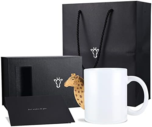 Beekbork Novelty poklon šolja za kafu sa atraktivnim poklon setom, poklon šolje za žirafu za poklone,