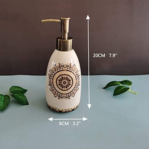 ZCXIYU sapun Dispenser Ceramički sapun Dispenser Shampoo Shampoo za tuš GEL SOAP raspršivača Creative Losion Soap