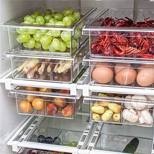 Anncus kanta za Organizator fioka za frižidere 1/4/8 pretinac za kućne ljubimce ostava za kućne ljubimce prozirni frižider kontejner za skladištenje kuhinjskih potrepština -