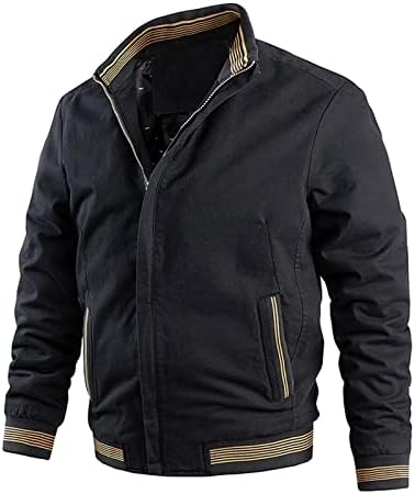 Dudubaby jesen zimska muška modna jakna Solid Color kaput dukserica Cardigan patentni zatvarač