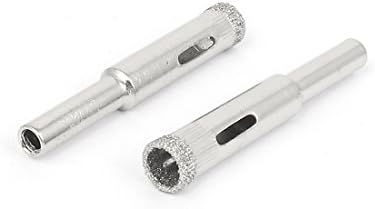 Aexit 30kom 8mm testere za rupe & dodatna oprema 5/16 dijamantsko obloženo jezgro bušilica stakleni mermerni