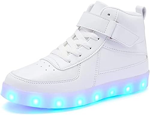 Sufuinu deca osvetljavaju cipele sa USB punjenjem trepćuće LED patike visoke svetleće cipele za ples za dečake i devojčice dečiji uniseks