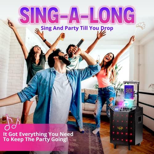 Starument prijenosni Karaoke mašina za odrasle & amp; Kids kompletan Karaoke sistem uključuje Bluetooth zvučnike
