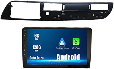 Android 10 Autoradio auto navigacija Stereo multimedijalni plejer GPS Radio 2.5 D ekran osetljiv na dodir zacitroen C5 2013- Okta jezgro 6GB Ram 128GB ROM