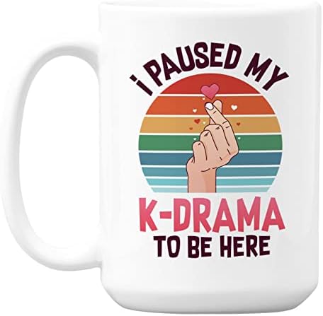 Pauzirao sam K-Drama biti ovdje bijele keramike kafa & amp; čaj šolja