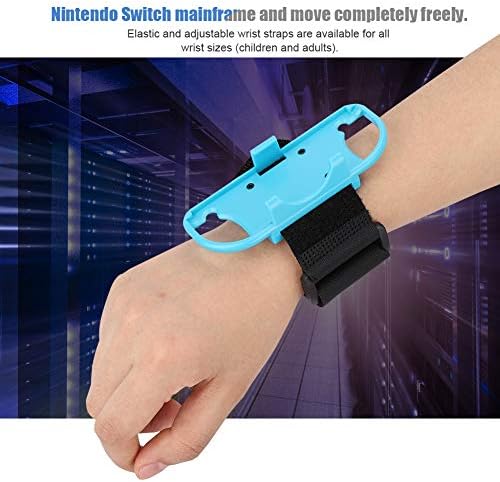 Jopwkuin za Switch Wrist Armband, izuzetno izdržljiva praktična praktična Živa boja za Switch Armband Ultra sigurna za dom za ured za zatvorene prostore