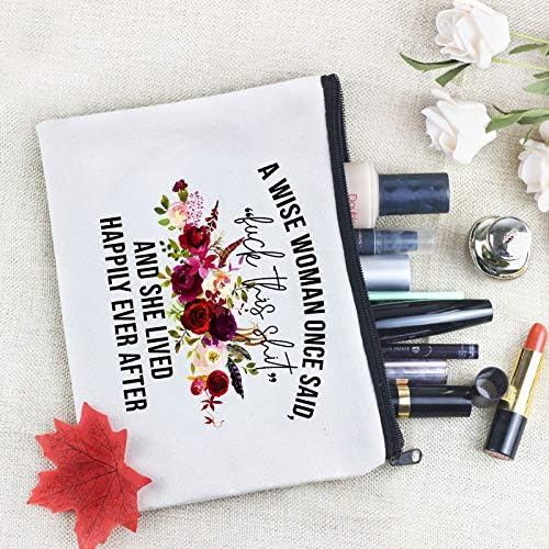 Kimoli smiješna platnena kozmetička torba torbe za šminkanje slatka putna torba rođendanski pokloni