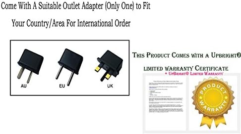 UpBright AC / DC Adapter kompatibilan sa Vivitek Qumi Q3PLUS-RD Q3 Plus RD Q3PlusRD Q3PLUS-BK Q3Plus-WH Q3PLUSBK
