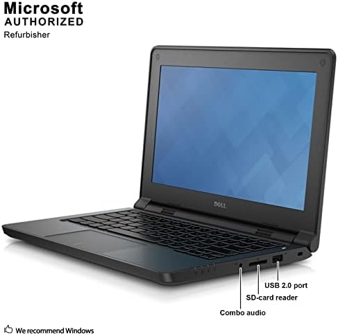 Dell Latitude 3150 11.6 poslovni Laptop, Intel PENTIUM N3540 2.16 GHz, 8G DDR3L, 500G, HDMI, USB 3.0, Windows 10 Pro 64 Bit-višejezični podržava engleski / španski / francuski