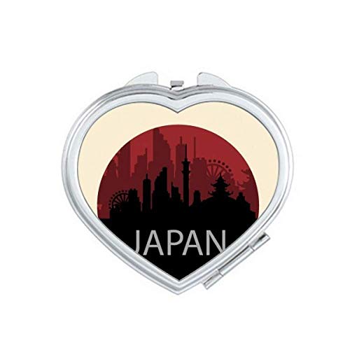 Arhitektura Oblik Outline Japan Mirror Travel Povećavanje Prijenosne ručne džepne šminke