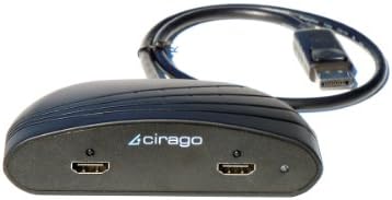 Cirago Nuview X2 Mini DisplayPort do 2 HDMI multimonitor adapter
