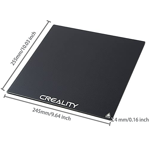 Creality CR-6 SE Carbon Crystal Glass Bed Platform, 3D printer Accessories platforma kaljeno