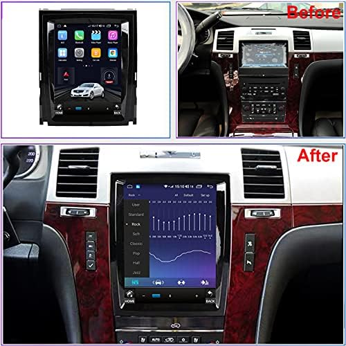 Radio za Cadillac Escalade 2007-2014 Android 11 Stereo 10.4 inčni osmojezgarni 4+64g IPS dodirni ekran podržava carplay 4G mrežnu WiFi besplatnu kameru