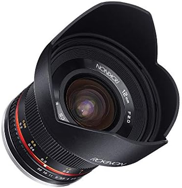 Rokinon RK12M-M 12mm F2.0 NCS CS Ultra širokougaoni fiksni objektiv za kompaktne sistemske kamere za montiranje Canon EF-M