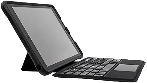 OtterBox Undrit tastatura za tipkovnicu za iPad 10,2 inča, zaštitna futrola s Nordics tastaturom, testirana na vojni standard, bistro / crno, bez maloprodajnog ambalaže