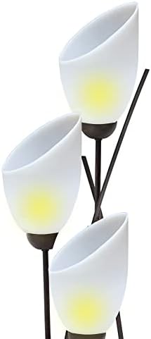 Zamjena sjenila od plastike-6 kom 1,65 inča monter nagnuta potkovica Bijela lampa za E26 / E27 LED podnu lampu, luster i plafonsko svjetlo u spavaćoj sobi dnevni boravak