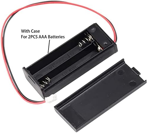 Ferwooh 5pcs 3V AAA nosač baterije Kućište za pohranu kućišta za pohranu / isključivanje Switch PH2.0 JST konektor