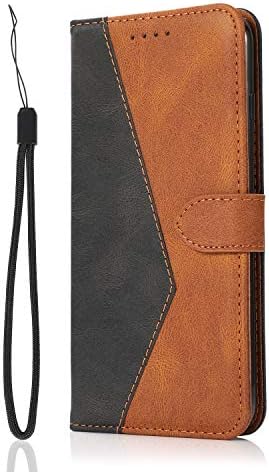 Mavisov dnevnik kompatibilan sa Samsung Galaxy S23 futrolom sa držačem kartice, dvobojna kožna Folio maska za telefon magnetno zatvaranje elegantna sklopiva torbica sa postoljem za noge